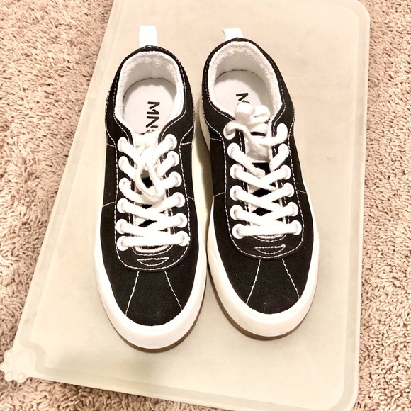 Mango Platform lace-up sneakers - Picture 6 of 10